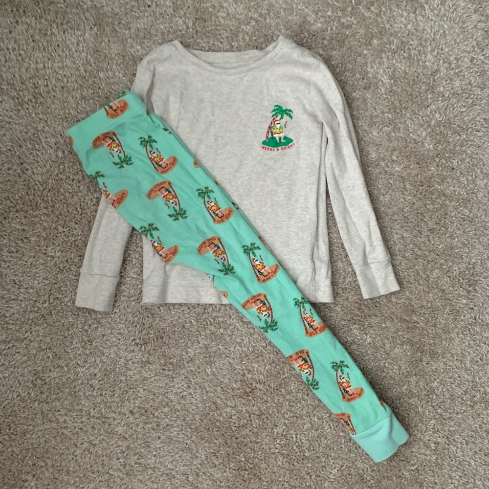 Beach Santa pajamas